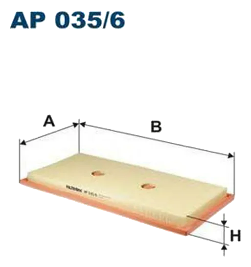 Воздушный фильтр Filtron AP035/6 MERCEDES